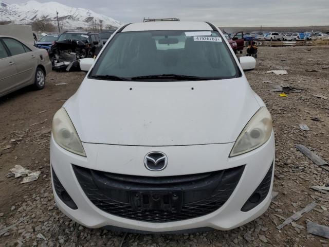 JM1CW2BLXC0111917 - 2012 MAZDA MAZDA5 WHITE photo 5