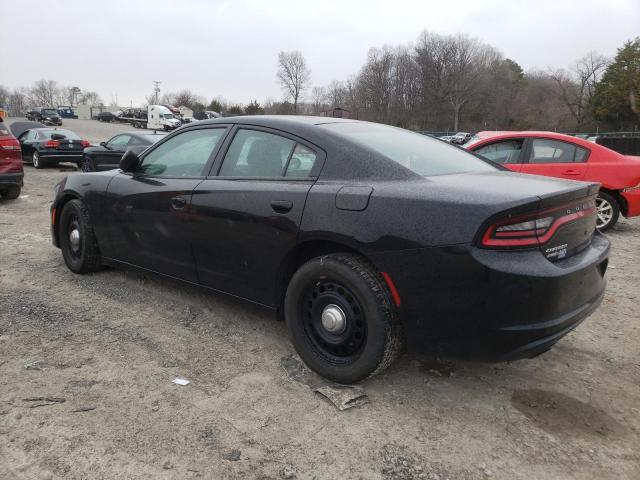 2C3CDXKT2HH615811 - 2017 DODGE CHARGER POLICE BLACK photo 2