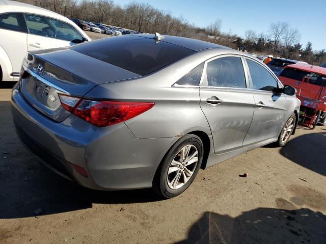 5NPEB4AC6EH841038 - 2014 HYUNDAI SONATA GLS GRAY photo 3