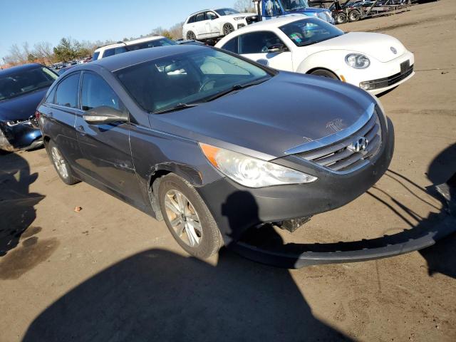 5NPEB4AC6EH841038 - 2014 HYUNDAI SONATA GLS GRAY photo 4