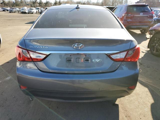 5NPEB4AC6EH841038 - 2014 HYUNDAI SONATA GLS GRAY photo 6