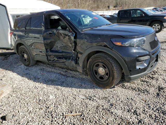 1FM5K8ABXMGB89960 - 2021 FORD EXPLORER POLICE INTERCEPTOR 黑色 照片 4