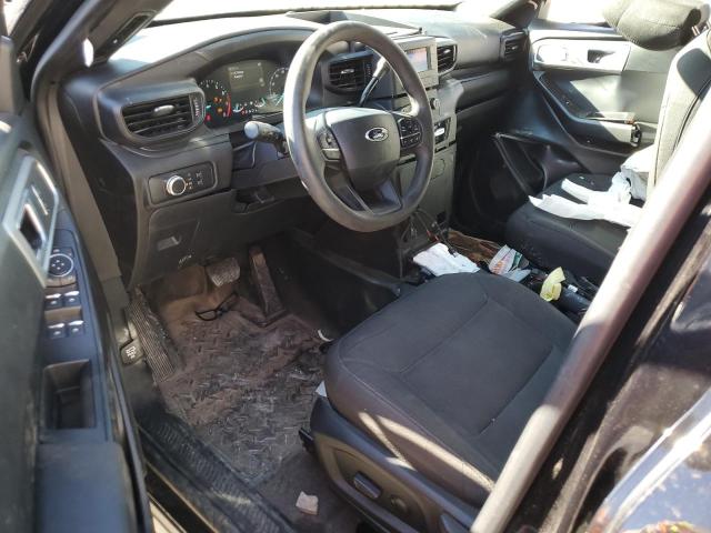 1FM5K8ABXMGB89960 - 2021 FORD EXPLORER POLICE INTERCEPTOR 黑色 照片 8