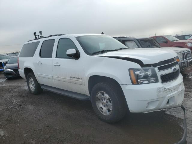 1GNSKJE73ER111392 - 2014 CHEVROLET SUBURBAN K1500 LT WHITE photo 4