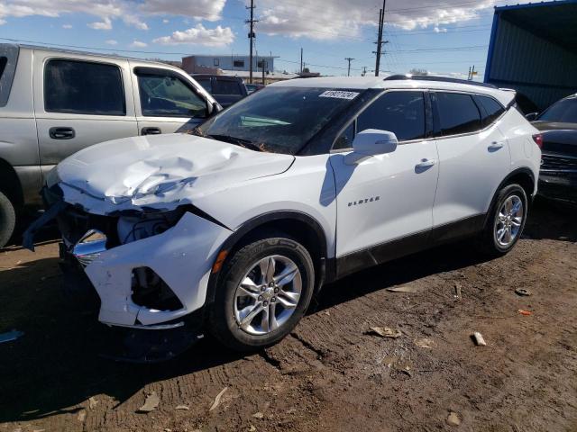 3GNKBBRA1KS703247 - 2019 CHEVROLET BLAZER 1LT WHITE photo 1