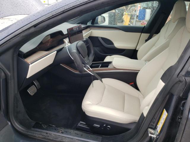 5YJSA1E58NF475758 - 2022 TESLA MODEL S Boz foto 7