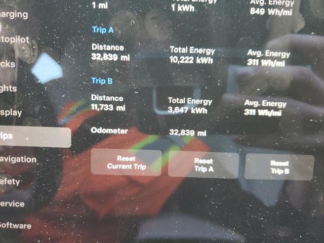 5YJSA1E58NF475758 - 2022 TESLA MODEL S Boz foto 9