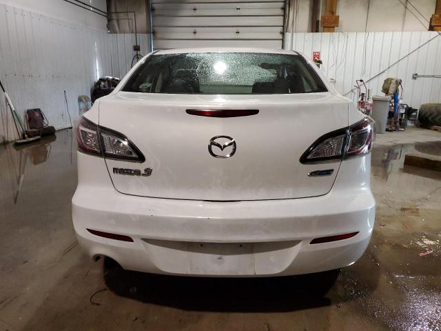 JM1BL1U82D1702648 - 2013 MAZDA 3 I WHITE photo 6