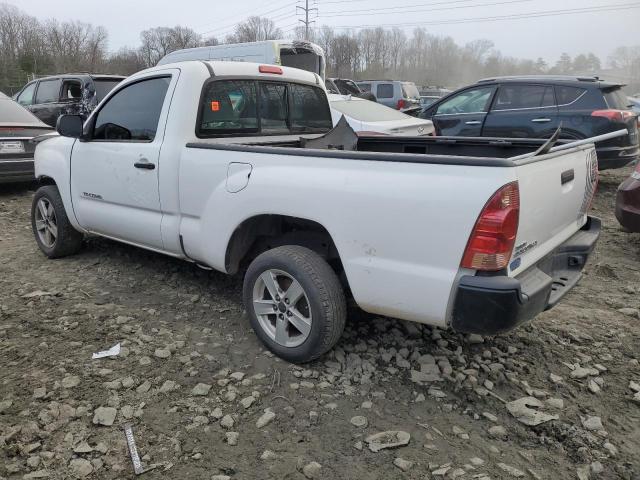 5TENX22N98Z508498 - 2008 TOYOTA TACOMA WHITE photo 2