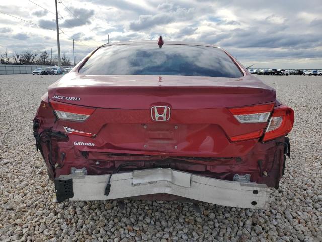 1HGCV1F52JA073021 - 2018 HONDA ACCORD EXL RED photo 6