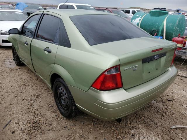 1FAHP34N67W142923 - 2007 FORD FOCUS ZX4 GREEN photo 2