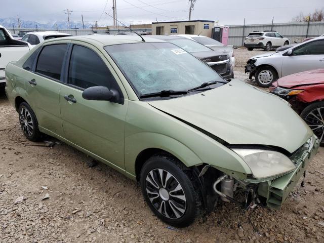 1FAHP34N67W142923 - 2007 FORD FOCUS ZX4 GREEN photo 4