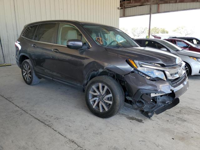 5FNYF5H3XKB033363 - 2019 HONDA PILOT EX GRAY photo 4