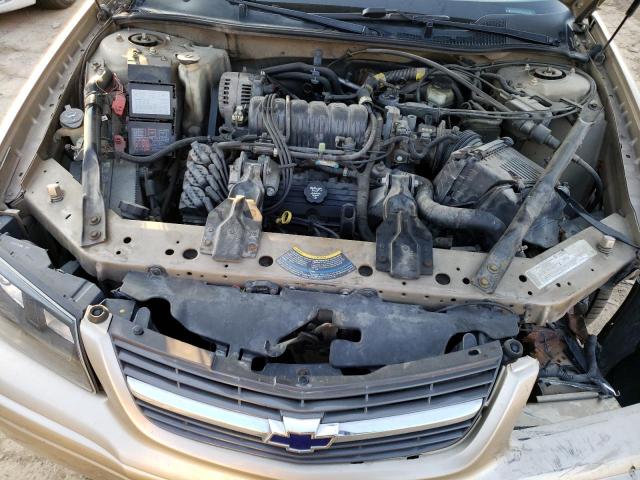 2G1WH52K249239083 - 2004 CHEVROLET IMPALA LS GOLD photo 11