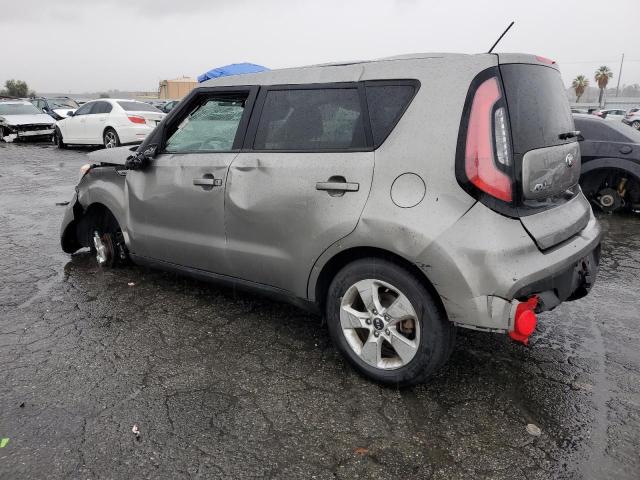 KNDJN2A23K7654387 - 2019 KIA SOUL GRAY photo 2