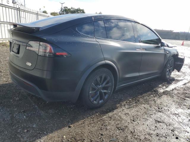 7SAXCBE61NF350277 - 2022 TESLA MODEL X BLACK photo 3