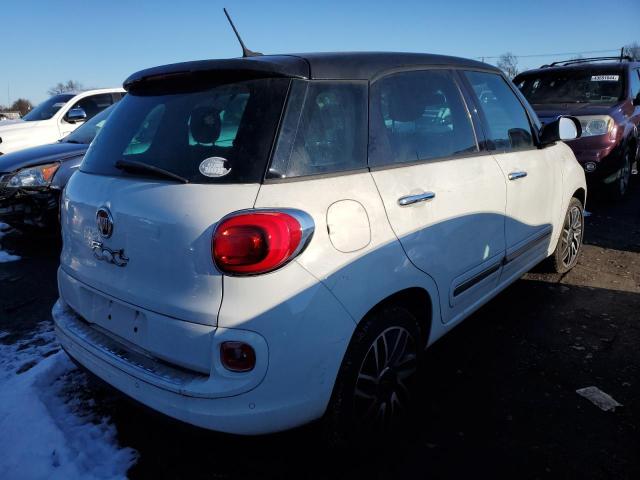 ZFBCFACH5EZ022925 - 2014 FIAT 500L LOUNGE WHITE photo 3