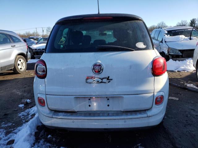 ZFBCFACH5EZ022925 - 2014 FIAT 500L LOUNGE WHITE photo 6