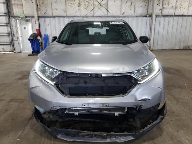 2HKRW6H39HH202695 - 2017 HONDA CR-V LX SILVER photo 5