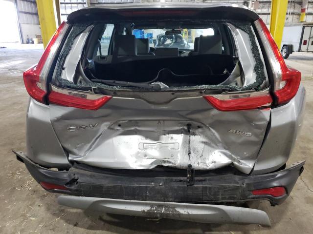 2HKRW6H39HH202695 - 2017 HONDA CR-V LX SILVER photo 6