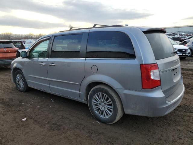 2C4RC1CG8DR777647 - 2013 CHRYSLER TOWN & COU TOURING L SILVER photo 2