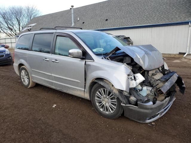 2C4RC1CG8DR777647 - 2013 CHRYSLER TOWN & COU TOURING L SILVER photo 4
