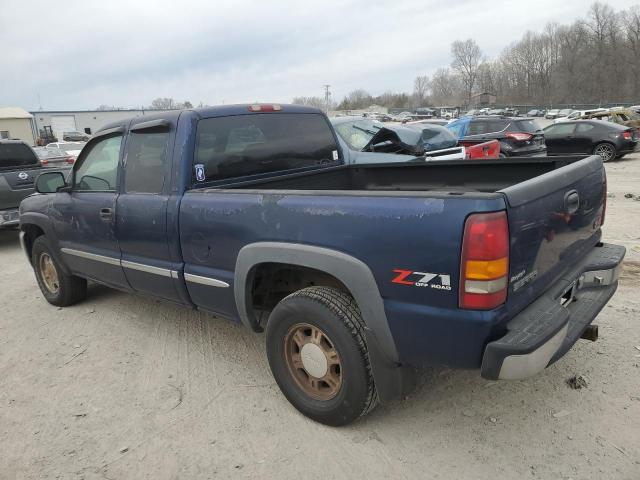 1GTEK19T51E111148 - 2001 GMC NEW SIERRA K1500 BLUE photo 2