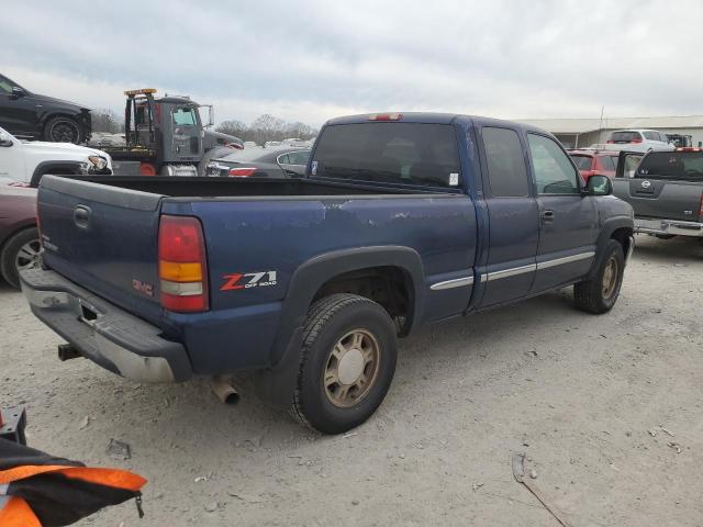 1GTEK19T51E111148 - 2001 GMC NEW SIERRA K1500 BLUE photo 3