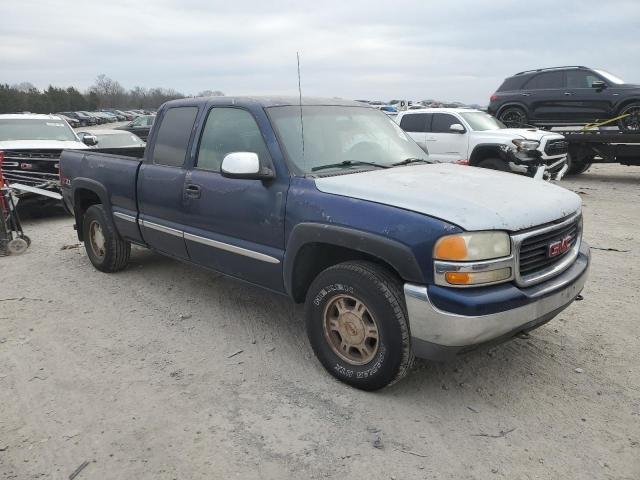 1GTEK19T51E111148 - 2001 GMC NEW SIERRA K1500 BLUE photo 4