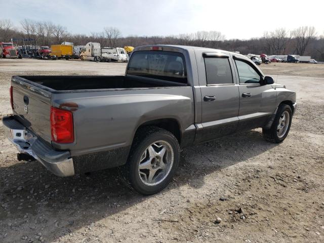 1D7HE48K56S702898 - 2006 DODGE DAKOTA QUAD SLT GRAY photo 3