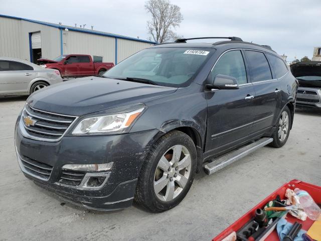 1GNKVLKD5DJ135753 - 2013 CHEVROLET TRAVERSE LTZ GRAY photo 1