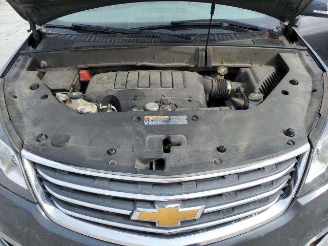 1GNKVLKD5DJ135753 - 2013 CHEVROLET TRAVERSE LTZ GRAY photo 12