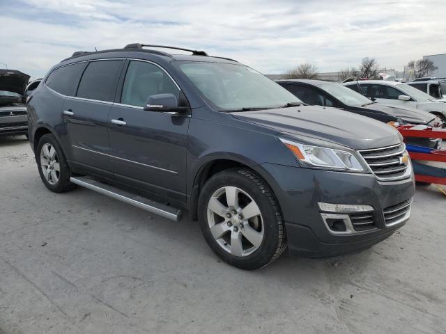 1GNKVLKD5DJ135753 - 2013 CHEVROLET TRAVERSE LTZ GRAY photo 4