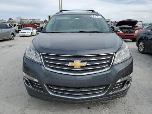 1GNKVLKD5DJ135753 - 2013 CHEVROLET TRAVERSE LTZ GRAY photo 5