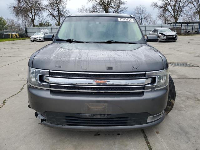 2FMGK5C84FBA18172 - 2015 FORD FLEX SEL GRAY photo 5