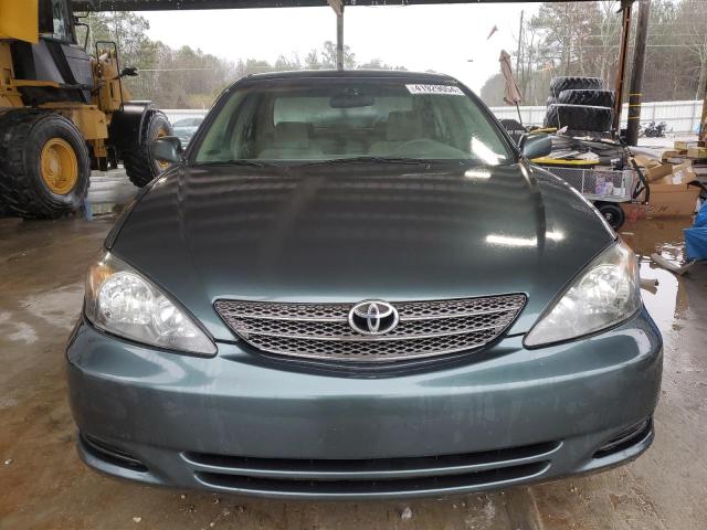 4T1BF32K53U554604 - 2003 TOYOTA CAMRY LE GREEN photo 5