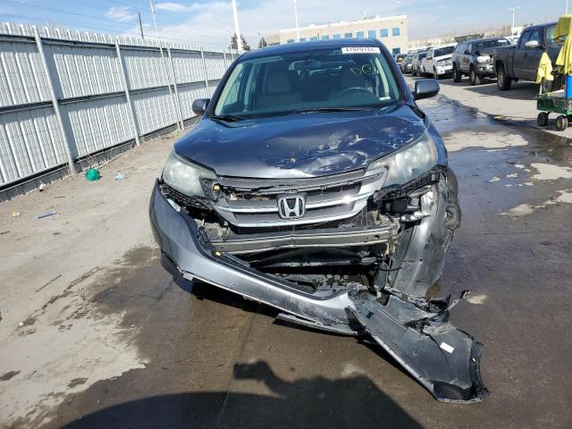 2HKRM4H55DH630530 - 2013 HONDA CR-V EX GRAY photo 5