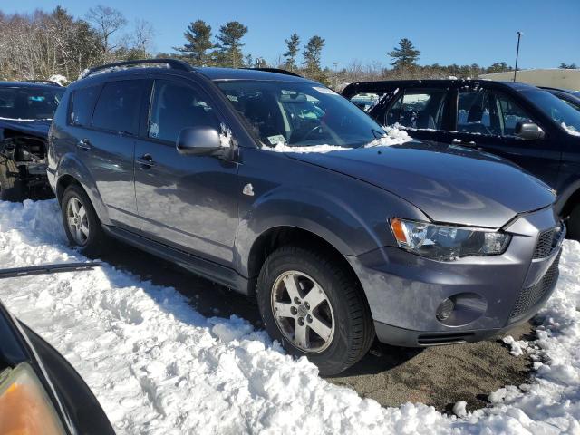 JA4AS2AW4AZ005268 - 2010 MITSUBISHI OUTLANDER ES GRAY photo 4