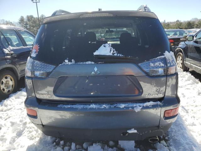 JA4AS2AW4AZ005268 - 2010 MITSUBISHI OUTLANDER ES GRAY photo 6