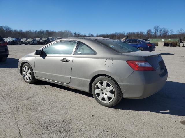 2HGFG11688H521474 - 2008 HONDA CIVIC LX GRAY photo 2