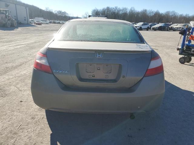 2HGFG11688H521474 - 2008 HONDA CIVIC LX GRAY photo 6