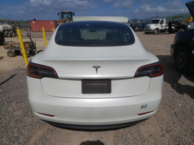 5YJ3E1EAXMF029079 - 2021 TESLA MODEL 3 WHITE photo 6