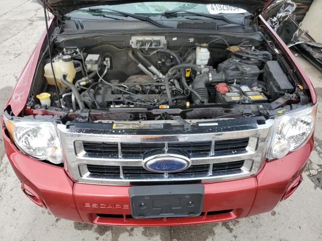 1FMCU03Z28KC33613 - 2008 FORD ESCAPE XLT RED photo 12