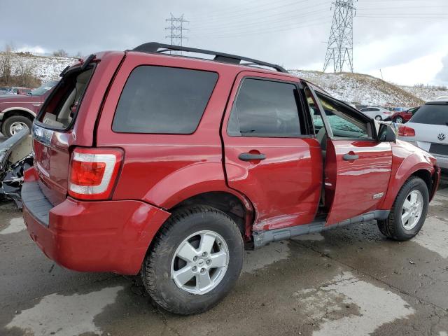 1FMCU03Z28KC33613 - 2008 FORD ESCAPE XLT RED photo 3