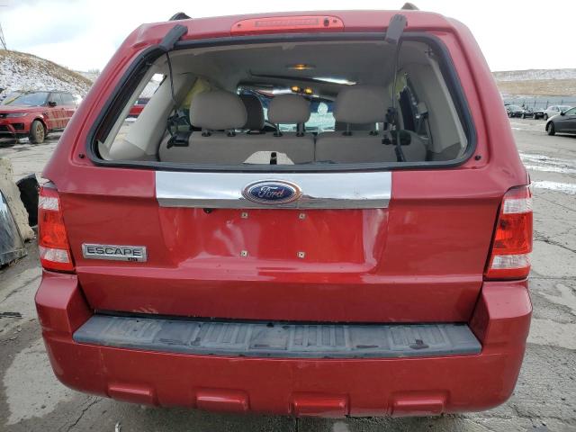 1FMCU03Z28KC33613 - 2008 FORD ESCAPE XLT RED photo 6