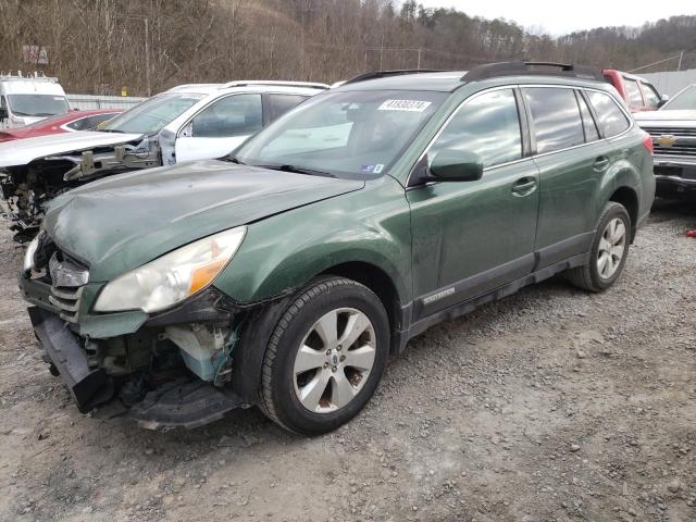 4S4BRDKC9C2210145 - 2012 SUBARU OUTBACK 3.6R LIMITED GREEN photo 1