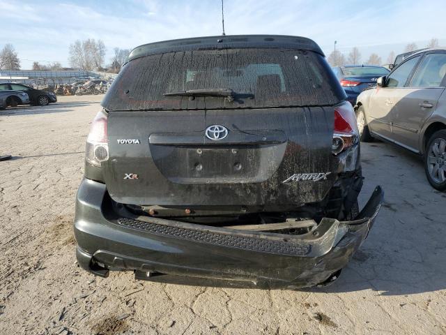 2T1KR32E76C613630 - 2006 TOYOTA COROLLA MA XR BLACK photo 6