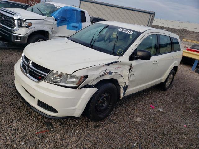 3C4PDCAB4CT204702 - 2012 DODGE JOURNEY SE WHITE photo 1