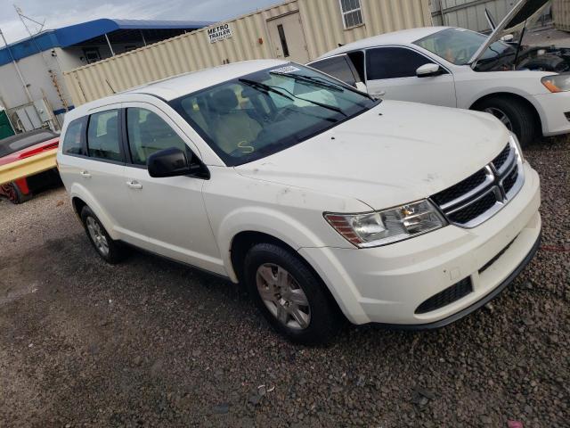 3C4PDCAB4CT204702 - 2012 DODGE JOURNEY SE WHITE photo 4