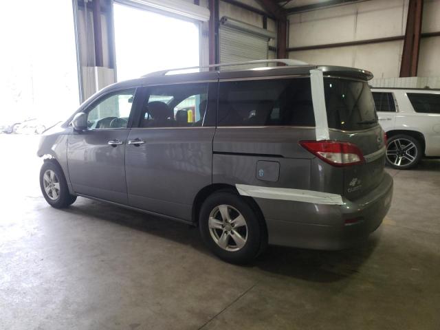 JN8AE2KP2G9153050 - 2016 NISSAN QUEST S GRAY photo 2